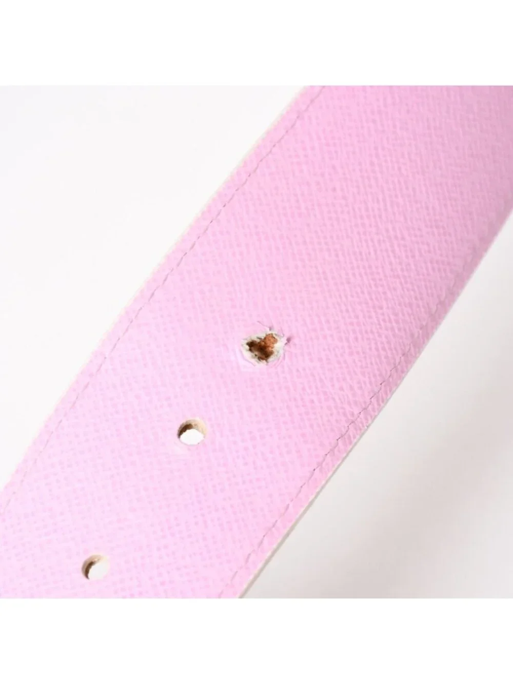 Louis Vuitton Ceinture Belt White Multicolor Gold